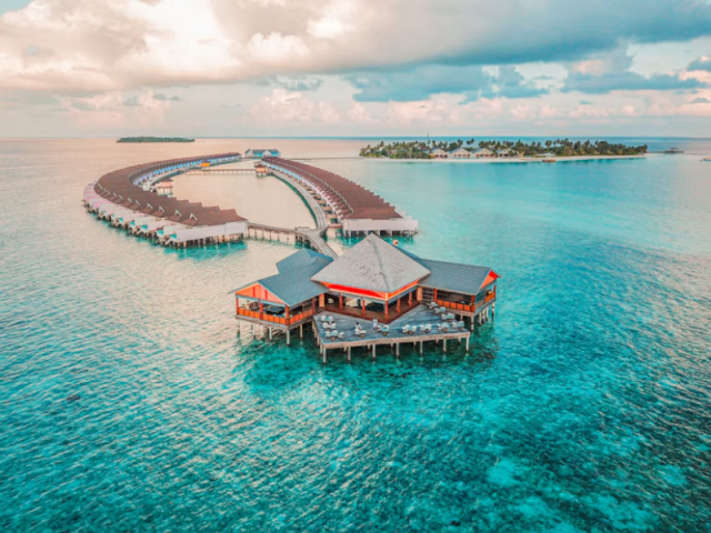 The over water villas